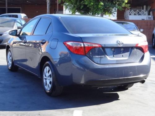 2014 toyota corolla at damaged crashed repairable fixer salvage wrecked runs!