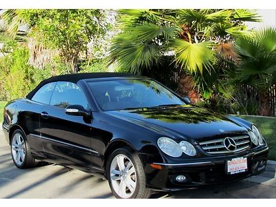 2006 mercedes-benz clk 350 convertible clean one owner pre-owned