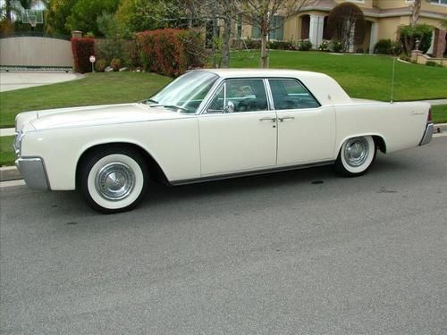 1961 lincoln continental. a true survivor. first year of the suicide doors.