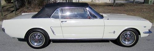 1965 mustang convertible 289
