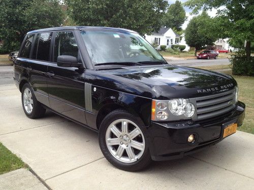 2006 land rover range rover hse awd low miles