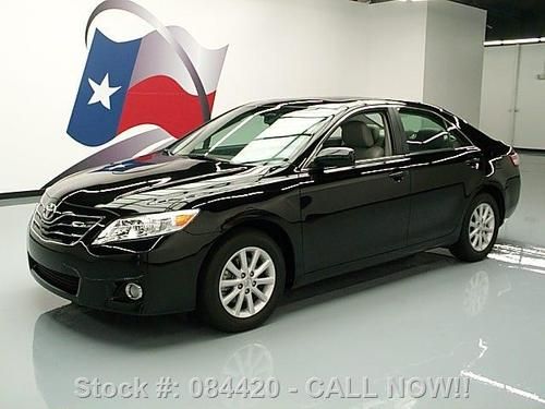 2010 toyota camry xle heated leather sunroof only 12k! texas direct auto