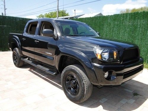 10 4wd 4x4 tacoma sr5 only 21k miles crew double cab very clean fla automatic
