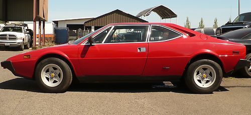 1978 ferrari 308 gt4 dino, rolling chassis, restore/part out, engine listed too!