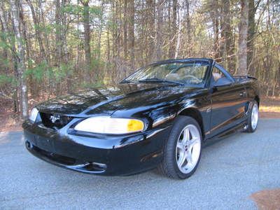 Svo gts 5.0 florida convertible 5 speed roll bar special edition svt