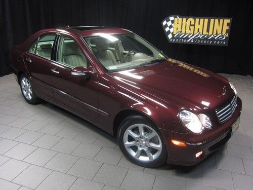 2007 mercedes c280 4matic all-wheel-drive, factory navigation,  *only 31k miles*