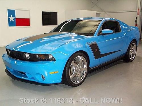 2010 ford mustang roush 427r #360 435 hp 5-spd 20's 19k texas direct auto