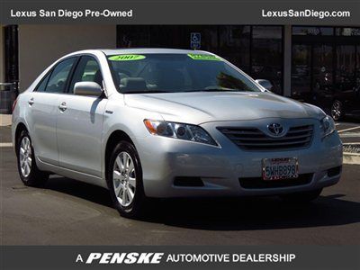 4dr sdn navigation/heated leather seats/moonroof/hybrid/bluetooth/cruise control