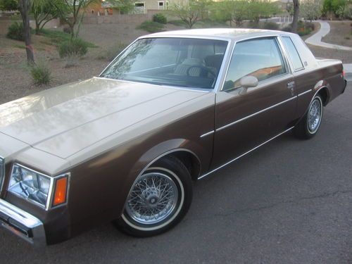 Buy New 1981 Buick Regal 3 8 Two Tone Paint V 6 69 000 Mi