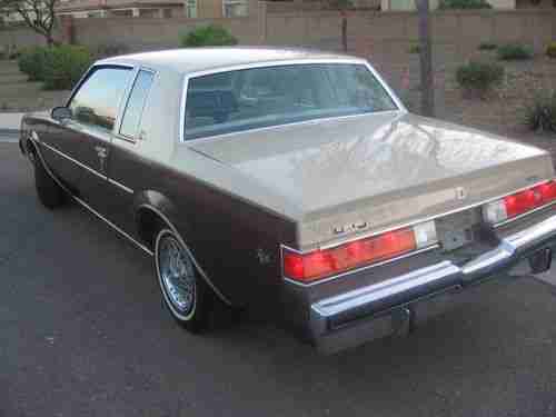 Buy New 1981 Buick Regal 3 8 Two Tone Paint V 6 69 000 Mi