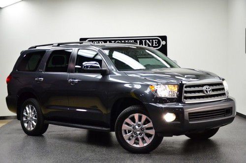 2012 toyota sequoia platinum edition 4x4 w/ navigation w/ dvd