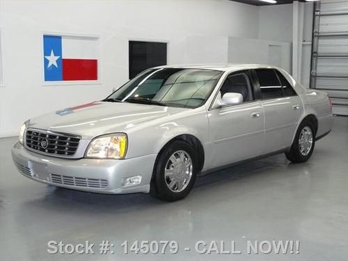 2003 cadillac deville dhs 6-pass nav htd leather 48k mi texas direct auto