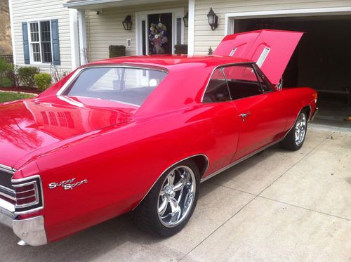 1967 chevy chevelle frame off restored new from ground up