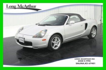 2001 mr2 spyder convertible 1.8l i4 manual leather!