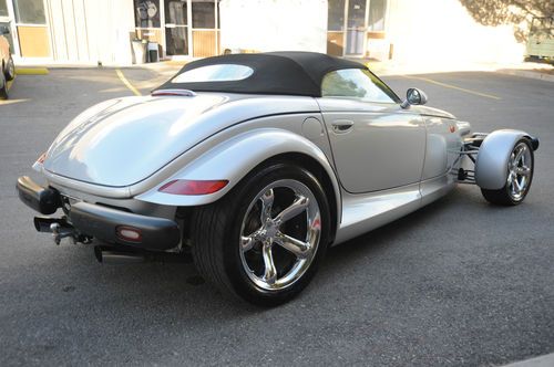 2001 plymouth prowler - only 16k + miles - comes with trailer + spare tires !