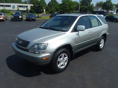 2000 lexus rx300 suv automatic heated leather sunroof v6 super clean rx 300