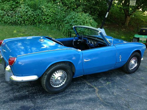 1965 Triumph Spitfire 4,  Runs/Drives.  Very Early Car for Restoration, image 4