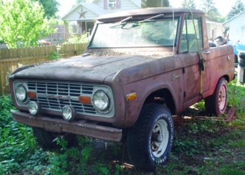 1969 ford bronco, 66-77, early, i have owned since 1992. clear title.