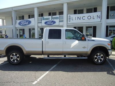 F-250 long bed diesel super duty lariat  low miles one owner