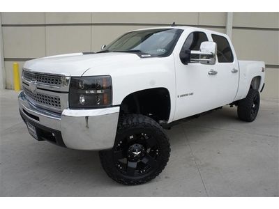 Custom lifted 07 chevy silverado 2500hd 4x4 black xd kmc wheels tv/dvd onstar!!!