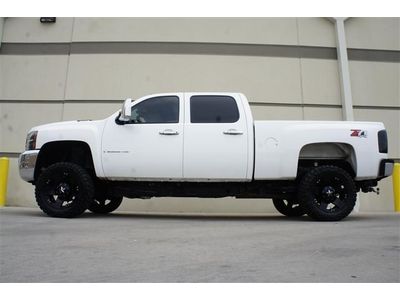 Buy used CUSTOM LIFTED 07 CHEVY SILVERADO 2500HD 4X4 BLACK ...