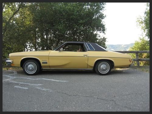 1973 oldsmobile cutlass supreme colonnade coupe california one owner excell.