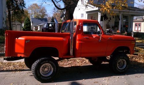 Lifted 4x4 1978 ford f100