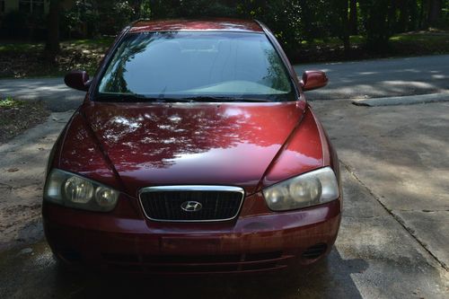 2001 hyundai elantra gls sedan 4-door 2.0l