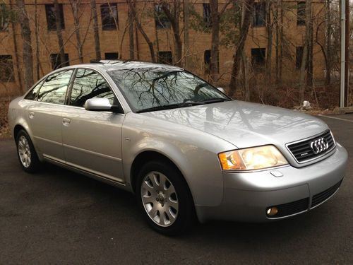 2001 audi a6 2.8l quattro leather sunroof low miles loaded clean carfax!!!