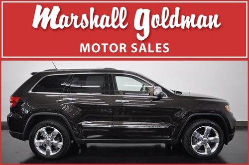 2011 jeep grand cherokee 4x4 overland in rugged brown pearl 16000 miles pano