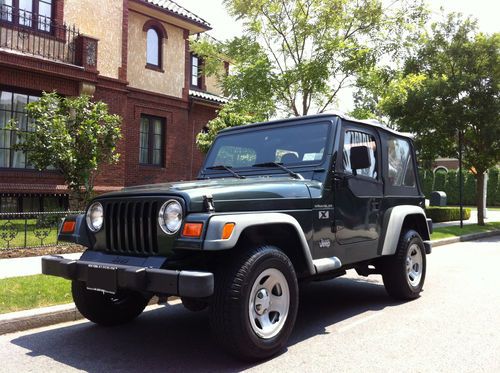 Jeep wrangler x 2002, less than 32000 miles