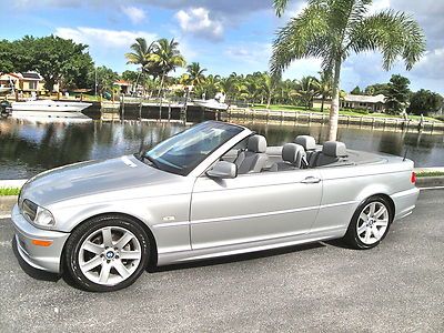 03 bmw 325 ci convertible*63k*2 owner*fla non smoker*very nice*pwr top*serviced