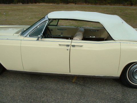 1967 lincoln continental convertible - suicide doors