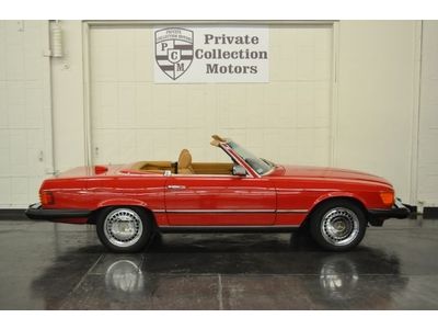 1985 380sl* only 20k miles* 1 owner* hard top* all books* absolutely pristine!!!