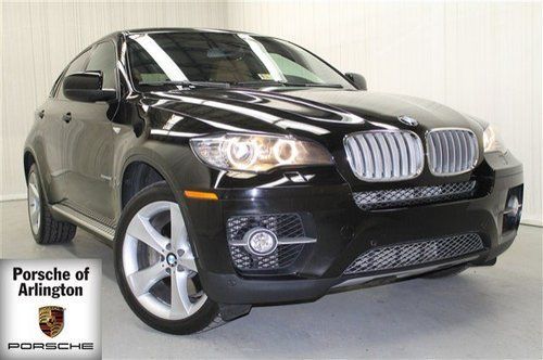 X6 black leather heated front and rear seats navi moon roof xenon awd clean