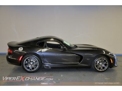2013 srt viper gunmetal with track package