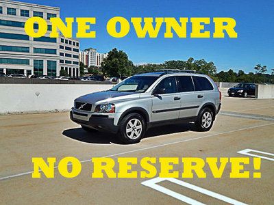 2005 volvo xc90 2.5t awd luxury three rows one owner no reserve!!