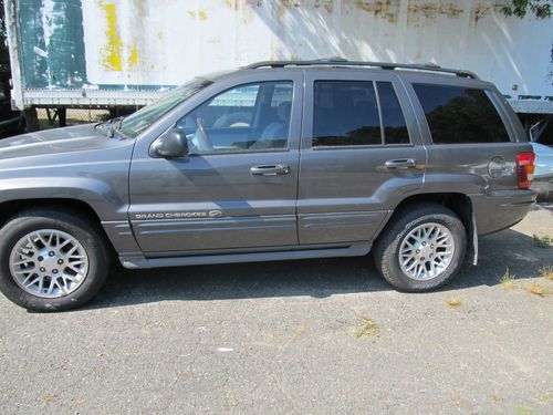 2003 jeep grand cherokee overland sport utility 4-door 4.7l runs 100% cheap!!
