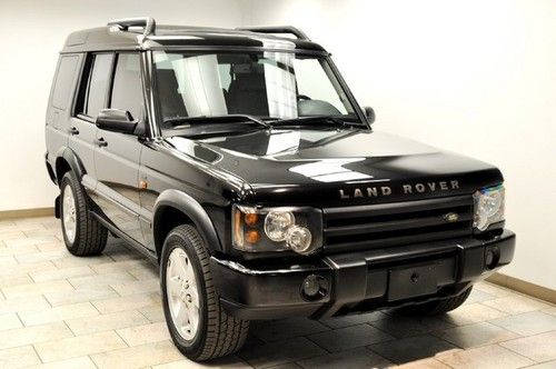 2004 land rover discovery hse blk &amp; blk clean