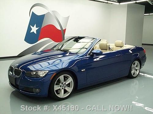 2007 bmw 335i sport convertible automatic htd seats 98k texas direct auto