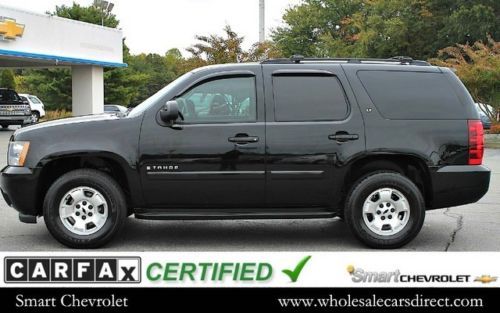 Used chevrolet tahoe 4x2 sport utility 2wd 3rd row automatic suv we finance auto
