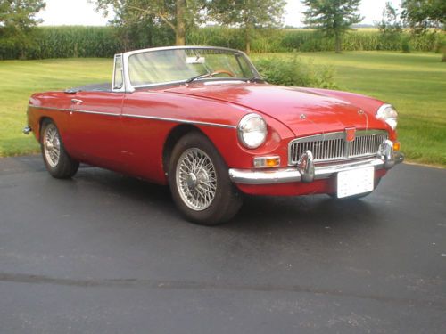 1967 mgb with working factory overdrive