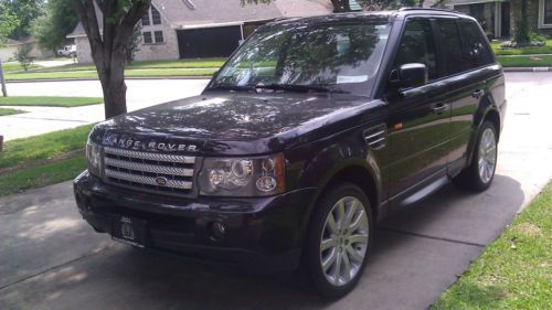 2007 range rover sport supercharged fully loaded