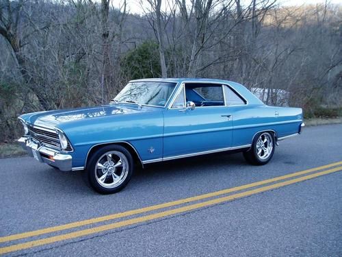 1967 chevrolet nova ss_327/275 hp_4-speed_#'s match_1 of the best u will find