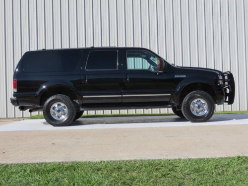 05 excursion 6.0 (diesel) limited 4x4 (entertainment) 3rd-row 2-owners carfax tx