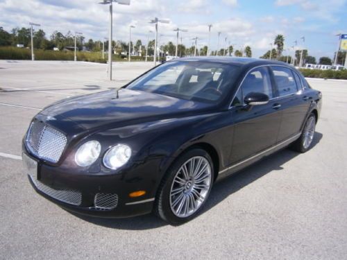 2009 bentley continental flying spur speed 6.0l twin turbo all wheel drive l@@k
