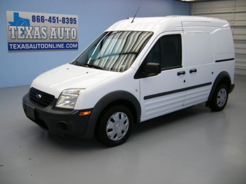 We finance!!  2012 ford transit connect xl high top sliding doors 43k texas auto