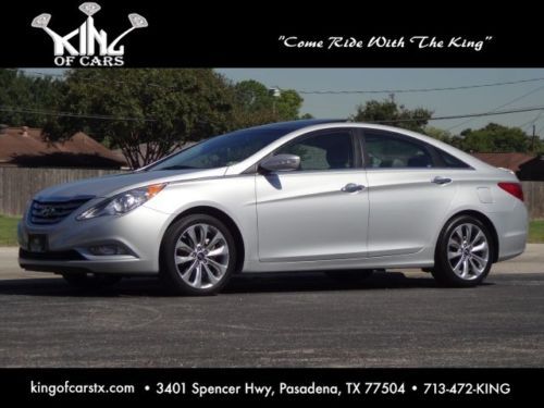 Limited 2012 hyundai sonata 2.0t 1owner clean carfax front &amp; rear heated seats