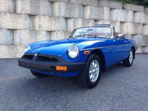1977 mgb very clean nice driver electronic overdrive transmission