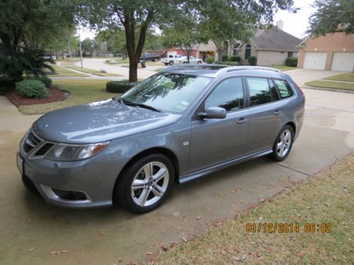 2009 saab 9-3 aero xwd sport combi wagon 2.8l with navigation and sun roof